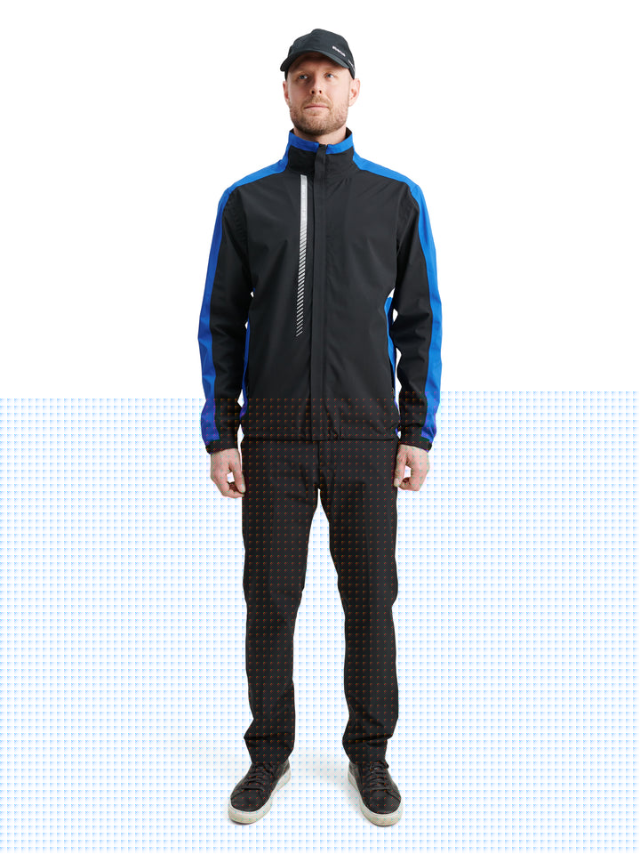 Mens Links Stretch Rain Jacket